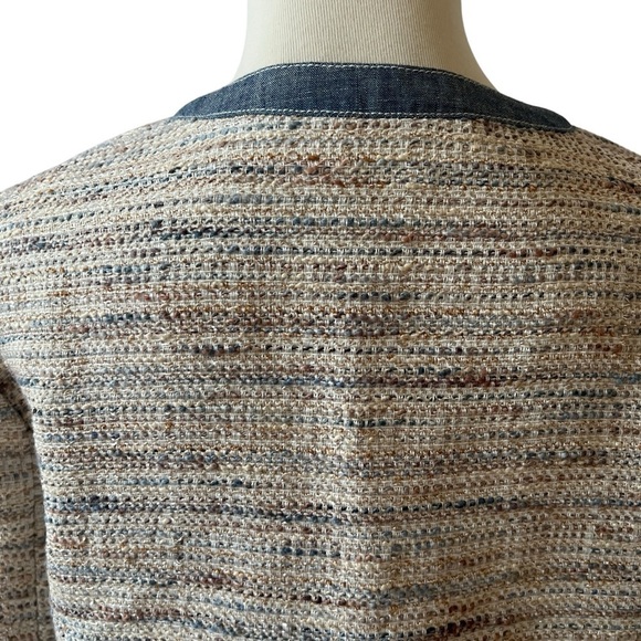 J MCLAUGHLIN THERESE BLAZER JACKET TWEED RARE CORPCORE CAREER SOPHISTICATED M - Picture 6 of 12